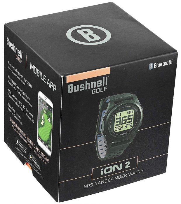 Bushnell Neo Ion 2 Golf GPS Watch - free mobile app